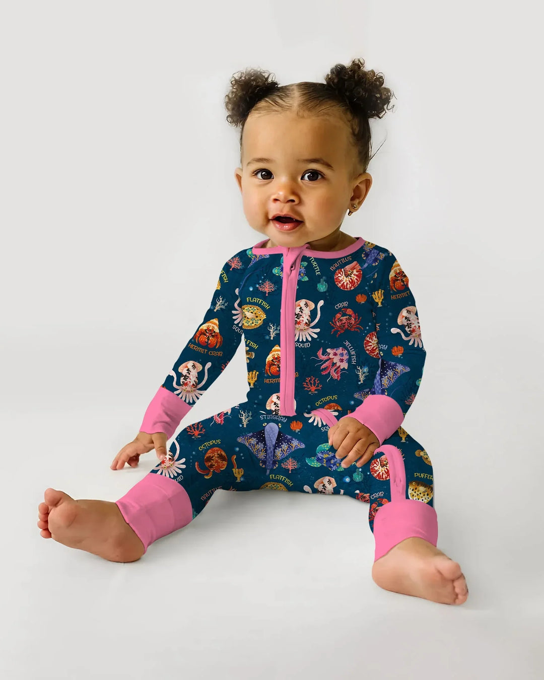 Deep Blue Wonders Bamboo Convertible Zippy