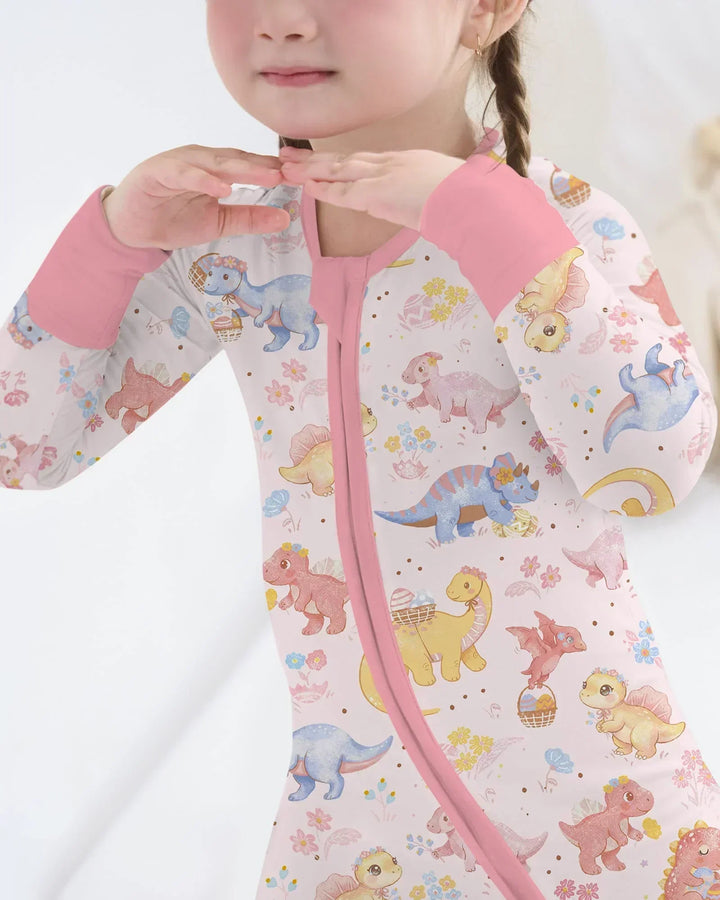 Dino Easter Bamboo Convertible Zippy
