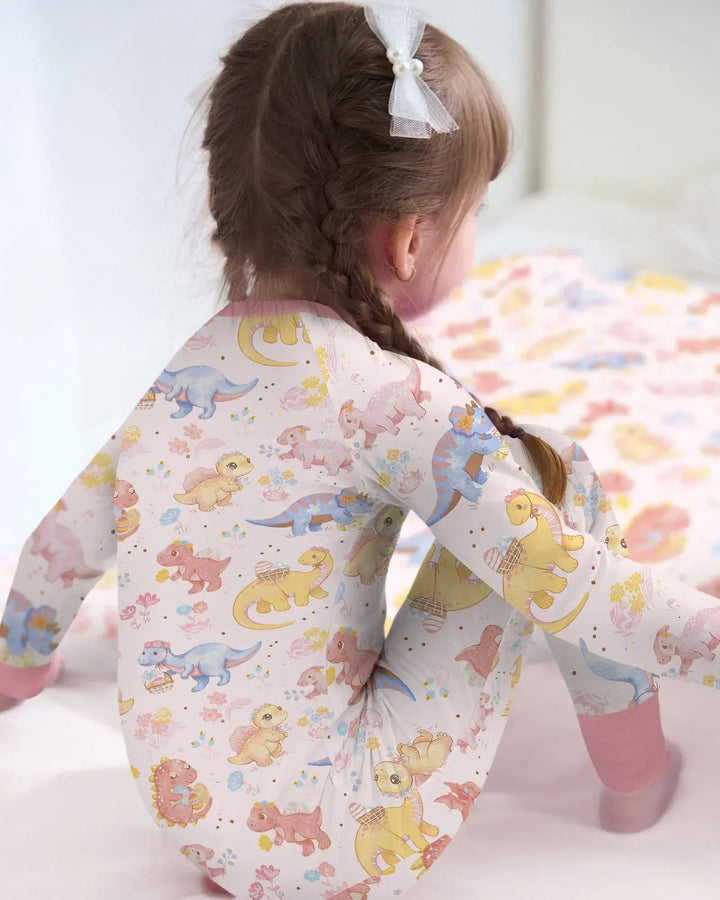 Dino Easter Bamboo Convertible Zippy