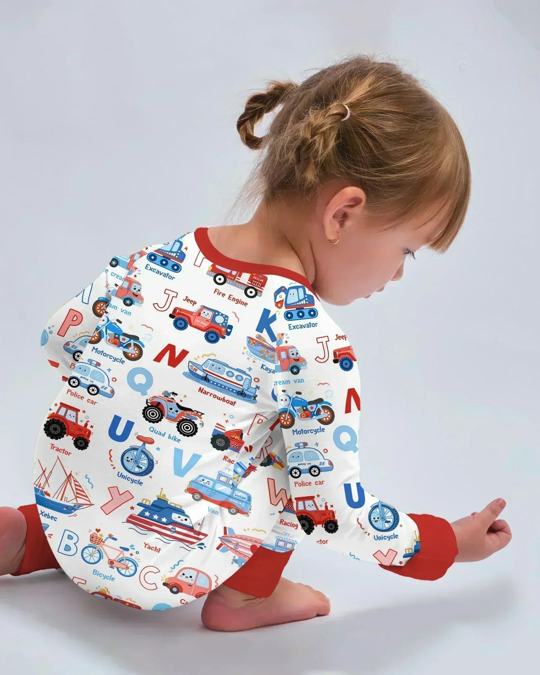 Patriotic Construction Bamboo Convertible Zippy