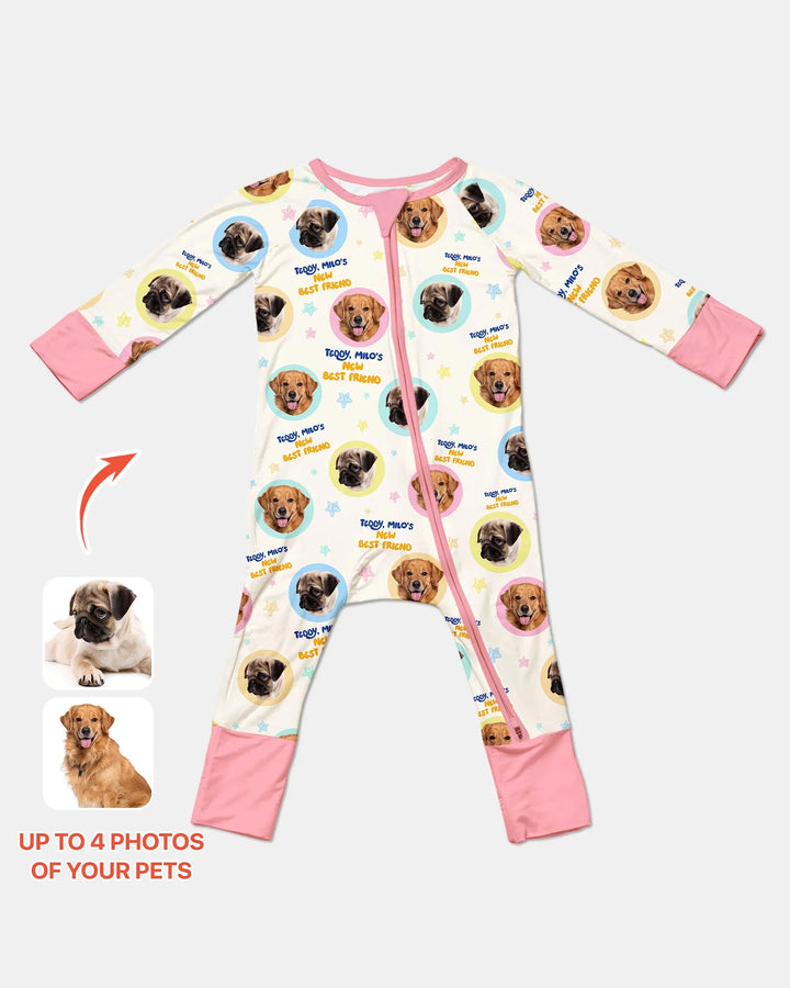New Best Friend Custom Name And Pet Photos Convertible Zippy