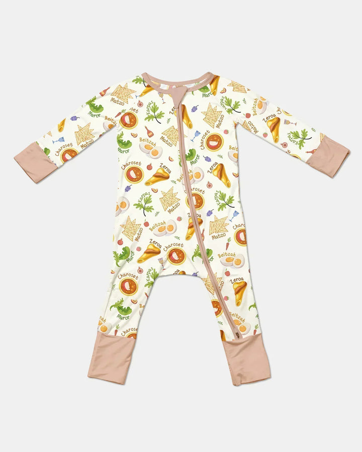 Happy Passover Family Matching Bamboo Convertible Zippy