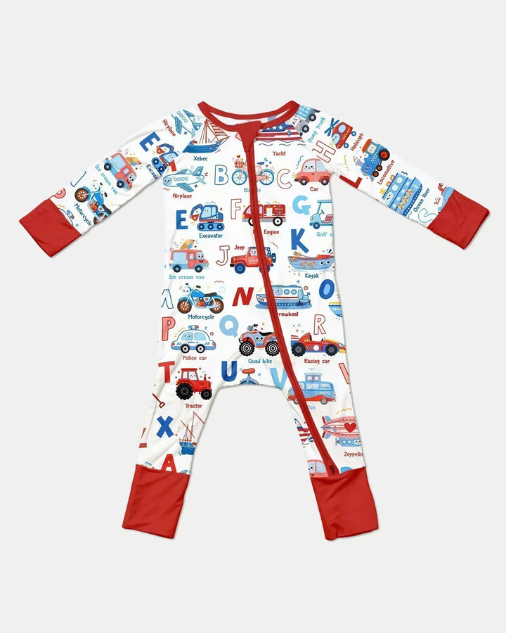 Patriotic Construction Bamboo Convertible Zippy