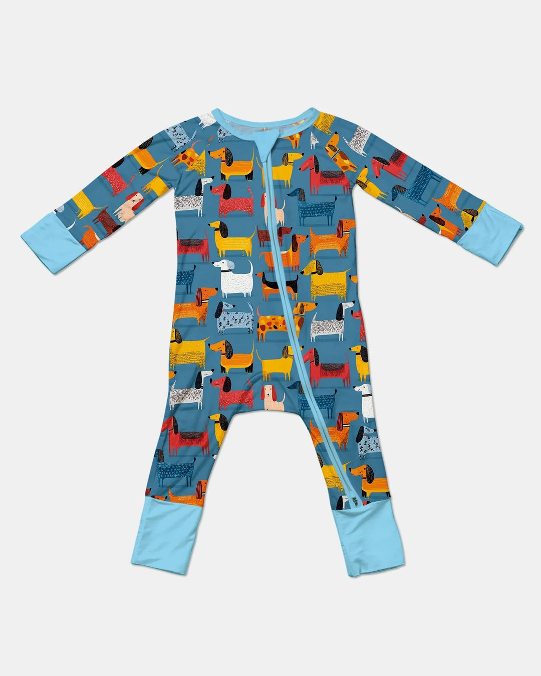 Whimsical Dachshund  Bamboo Convertible Zippy