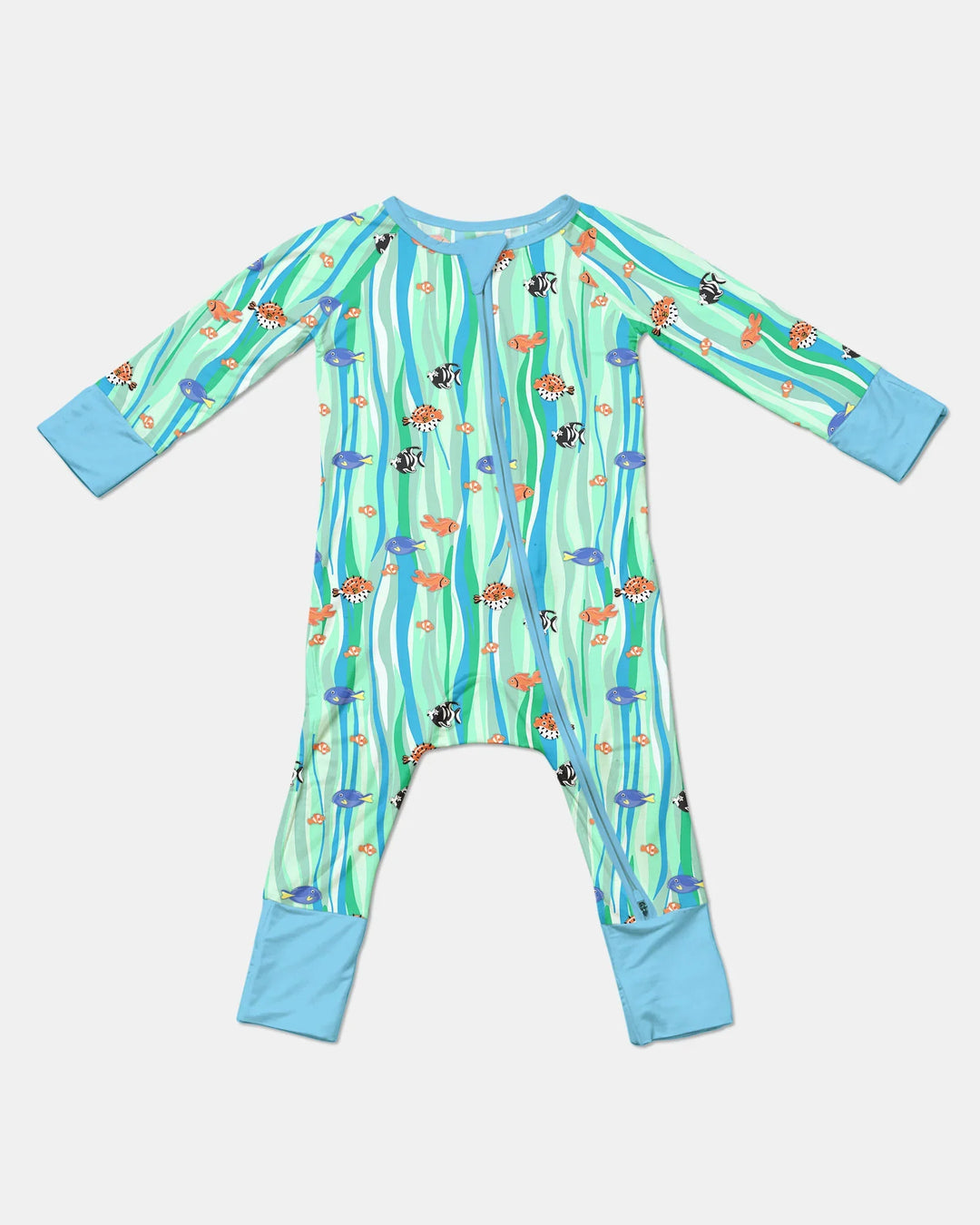 Custom Name Summer Beach Bamboo Convertible Zippy