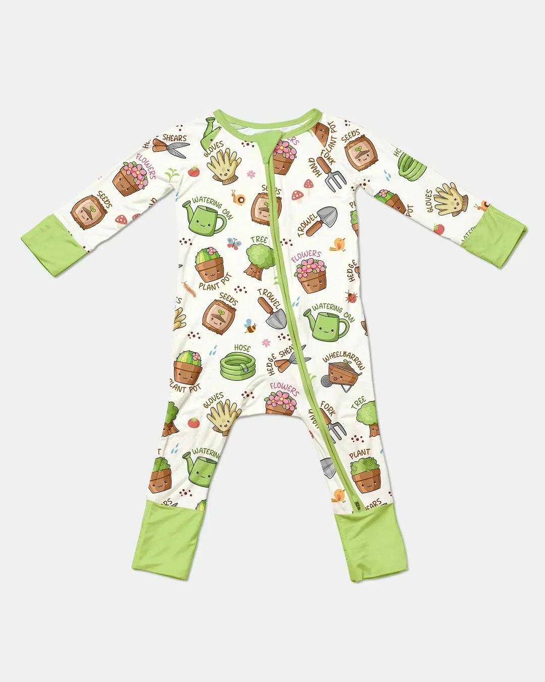 Kawaii Garden Crew Bamboo Convertible Zippy