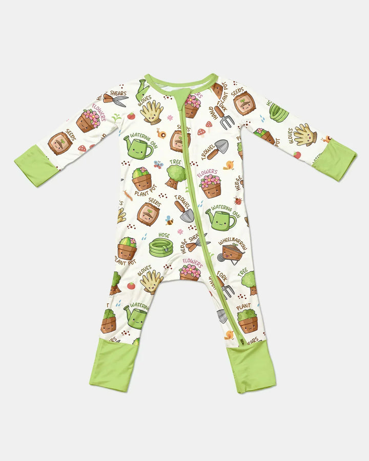 Kawaii Garden Crew Bamboo Convertible Zippy