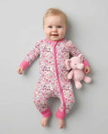 She Is Mom Floral Bamboo Convertible Zippy