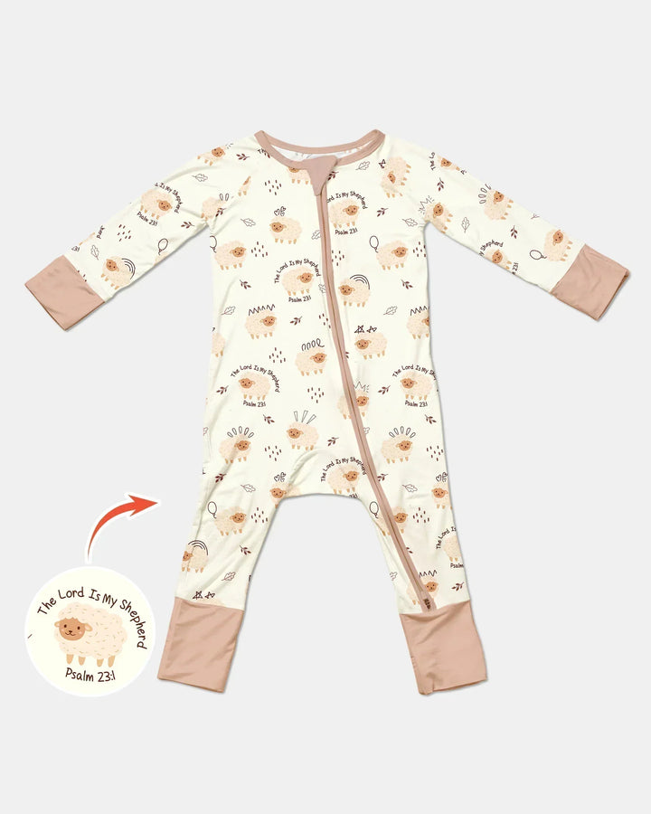 The Lord Is My Shepherd Baby Bamboo Convertible Zippy
