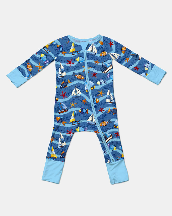 Blue Sail La Vie Family Matching Bamboo Convertible Zippy