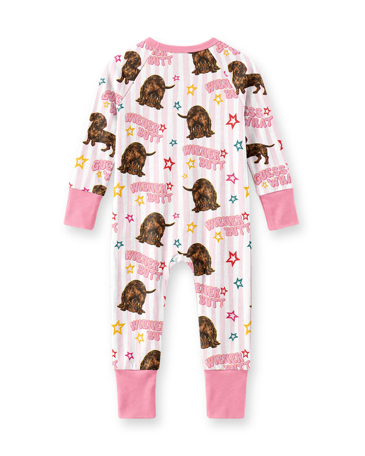 Guess What? Wiener Butt! Bamboo Convertible Zippy