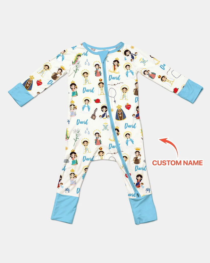 Custom Name Mother Mary Bamboo Convertible Zippy