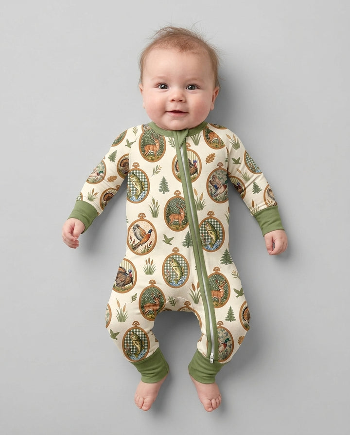 Hunting Season Family Matching Bamboo Convertible Zippy