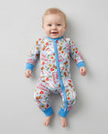 Santas, Milk and Cookies Bamboo Convertible Zippy