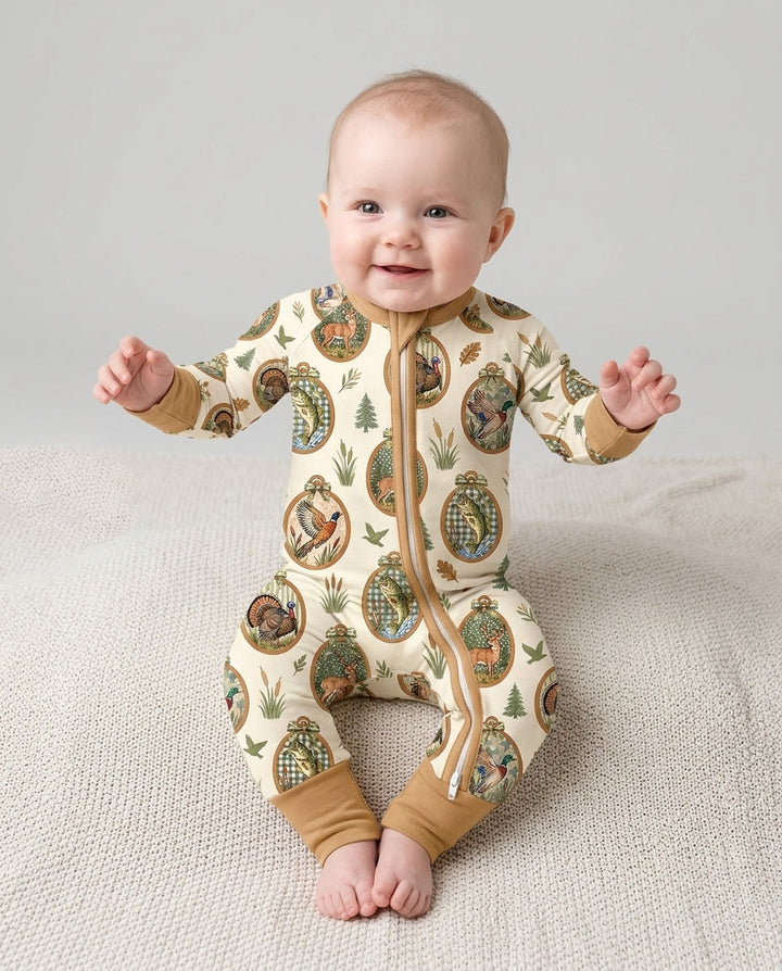 Hunting Season Family Matching Bamboo Convertible Zippy