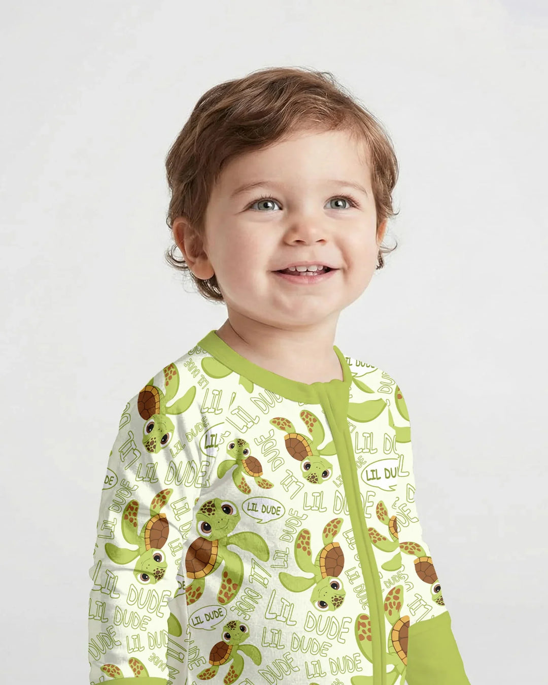 Father and Son Turtle Bamboo Convertible Zippy