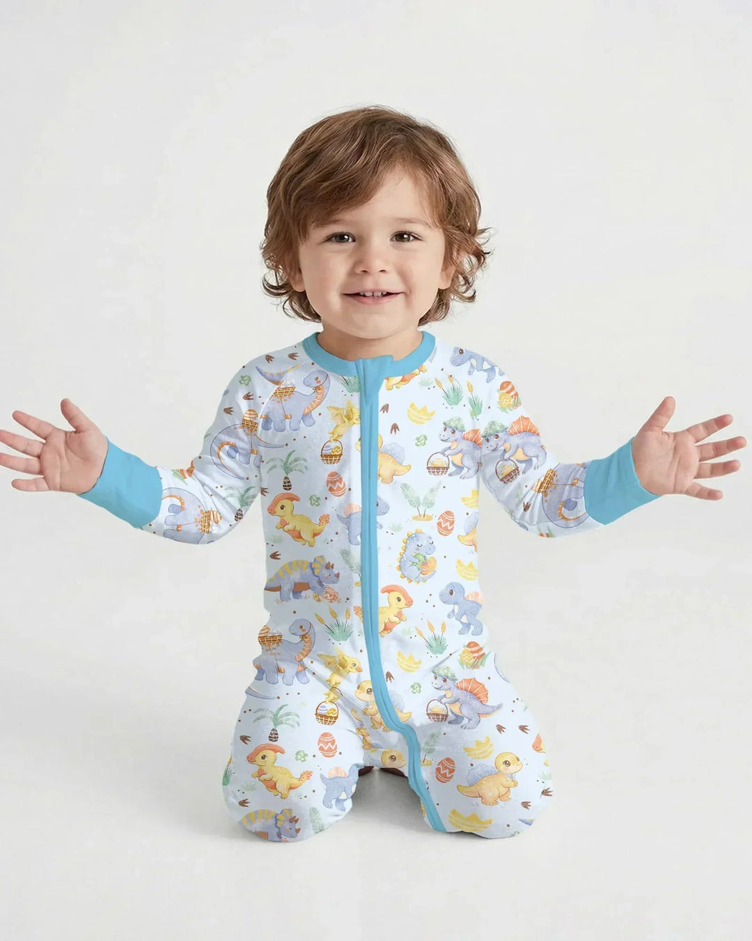 Dino Easter Bamboo Convertible Zippy