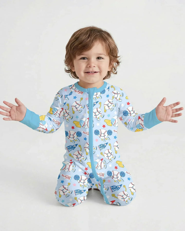 Baseball Crew Bamboo Convertible Zippy