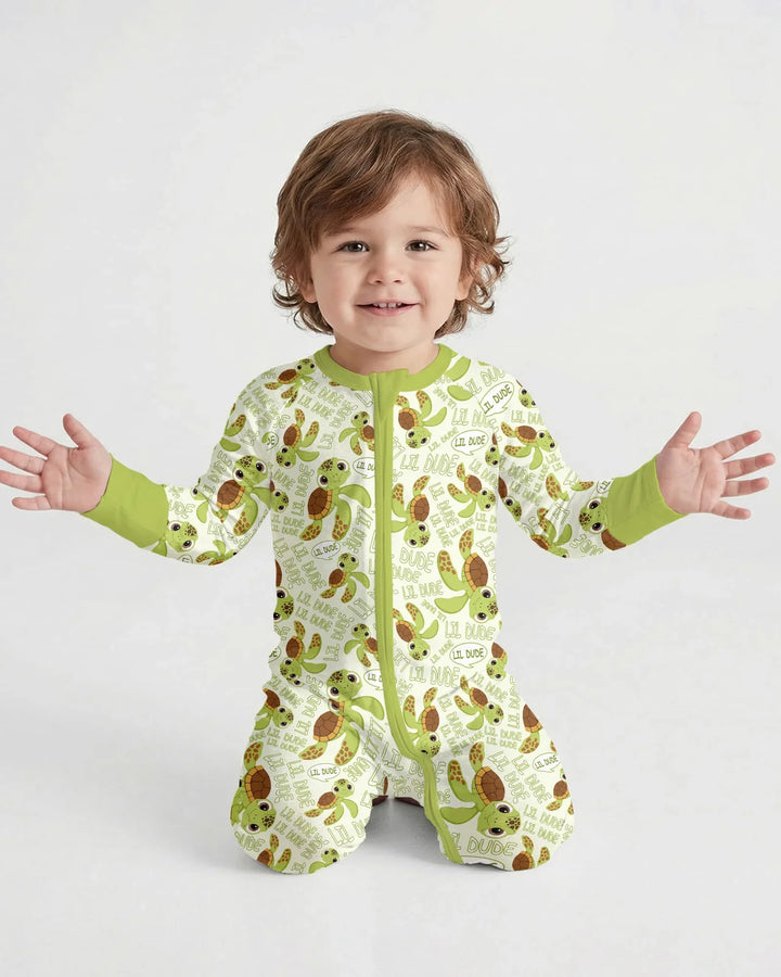 Father and Son Turtle Bamboo Convertible Zippy