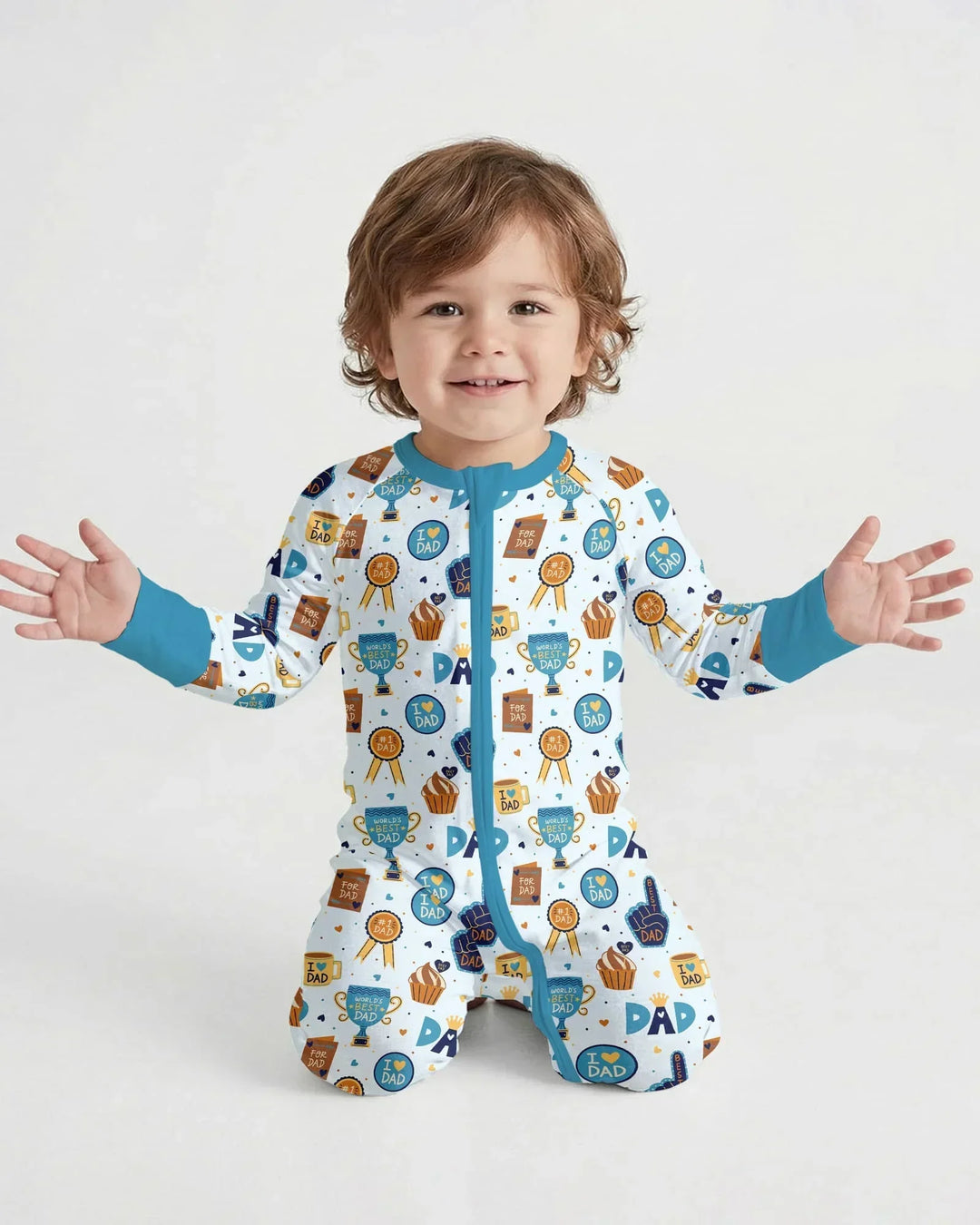 World's Best Dad Bamboo Convertible Zippy