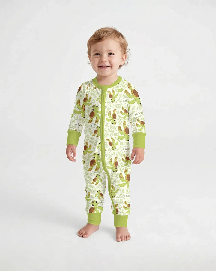 Father and Son Turtle Bamboo Convertible Zippy