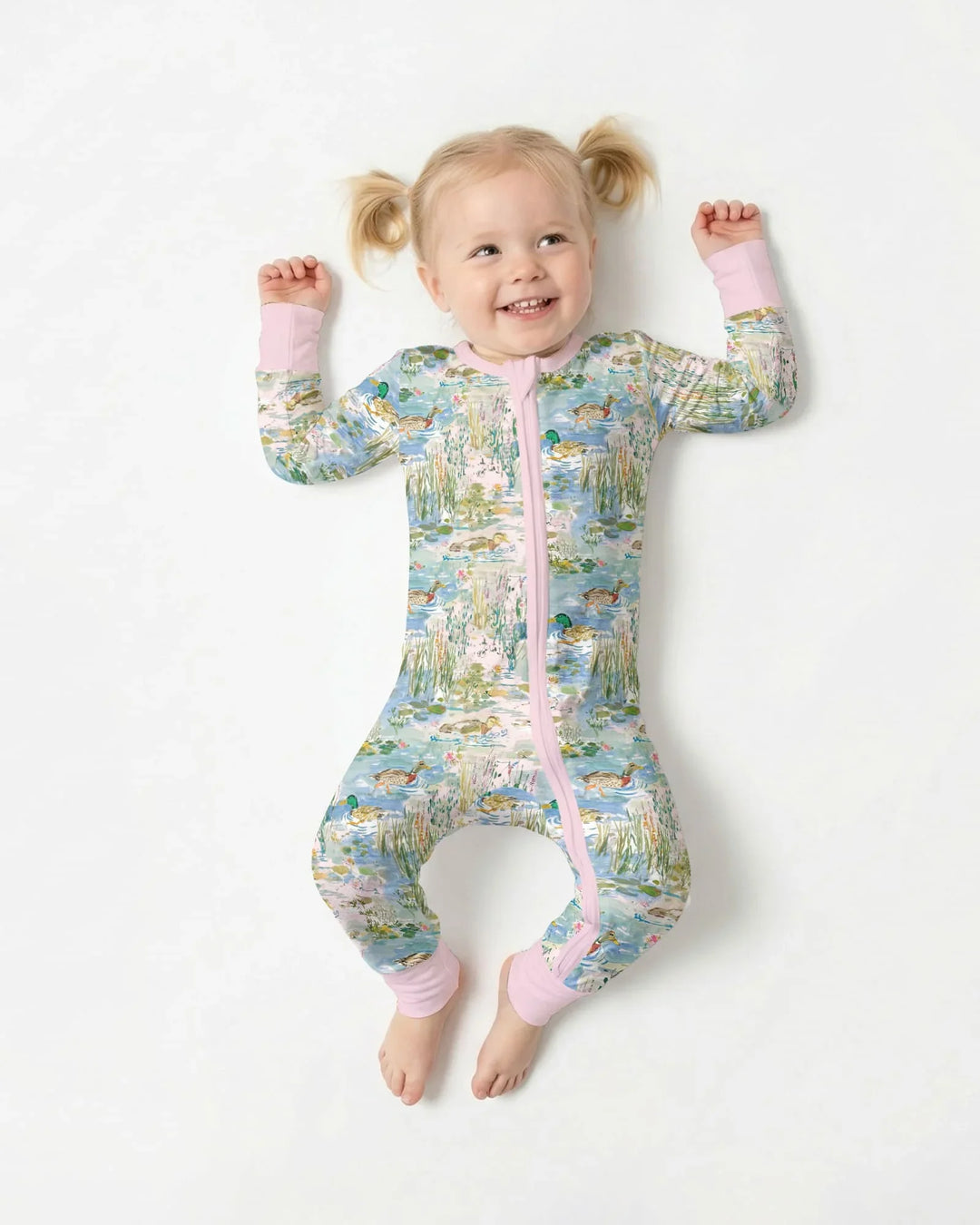 Watercolor Mallard Duck Bamboo Convertible Zippy
