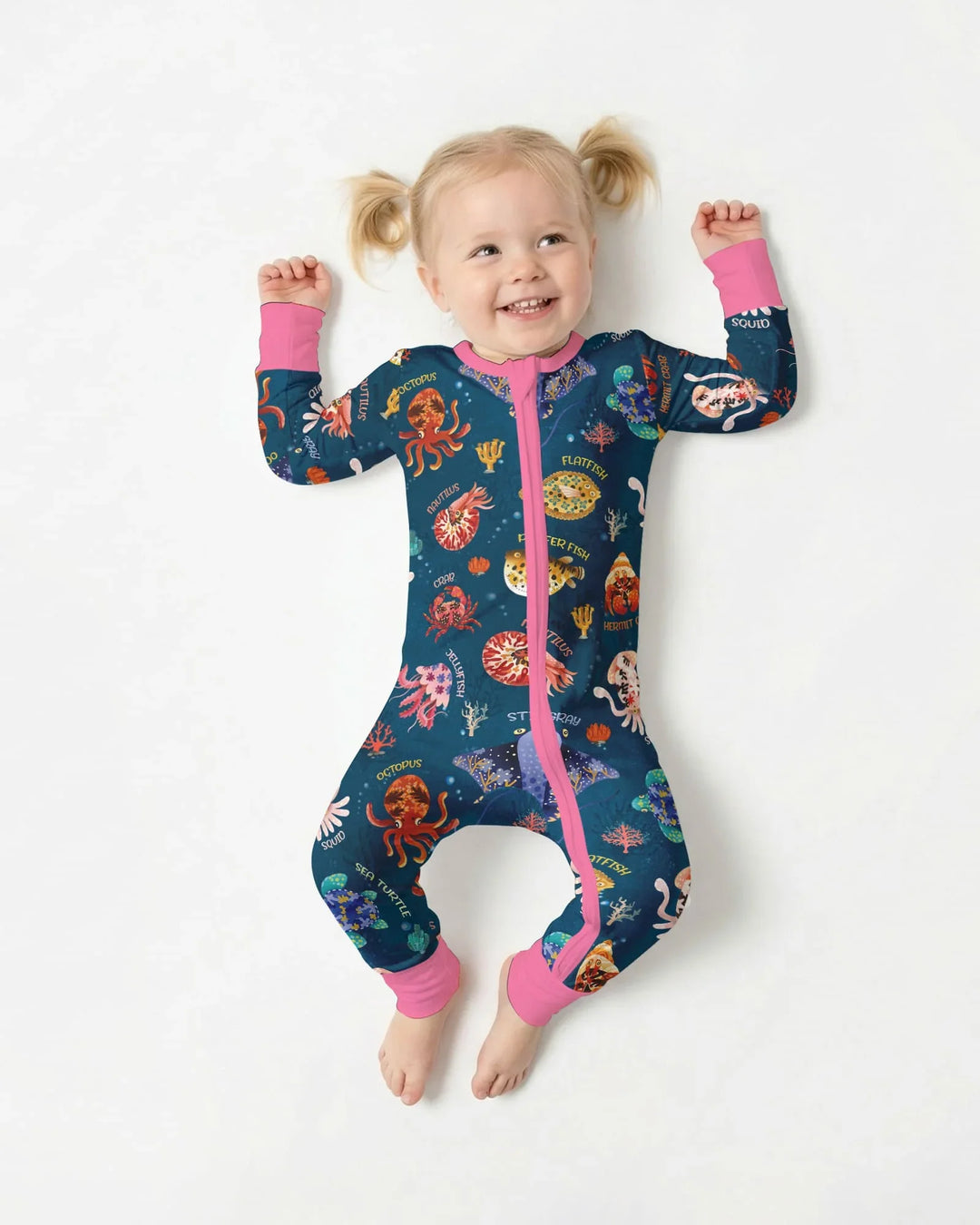 Deep Blue Wonders Bamboo Convertible Zippy