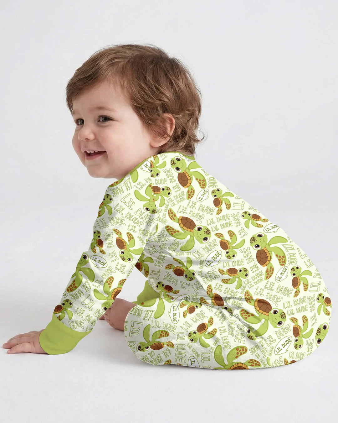 Father and Son Turtle Bamboo Convertible Zippy