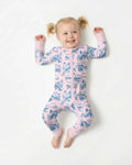 Summer Toile Bamboo Convertible Zippy