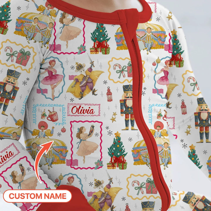 The Enchanted Nutcracker Custom Name Bamboo Convertible Zippy