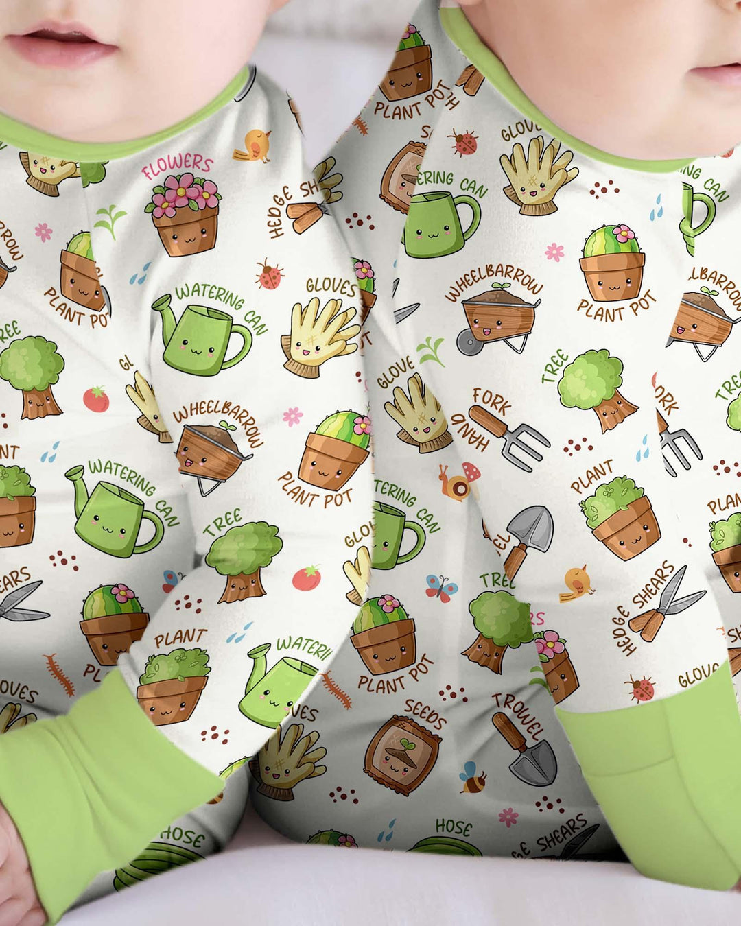 Kawaii Garden Crew Bamboo Convertible Zippy