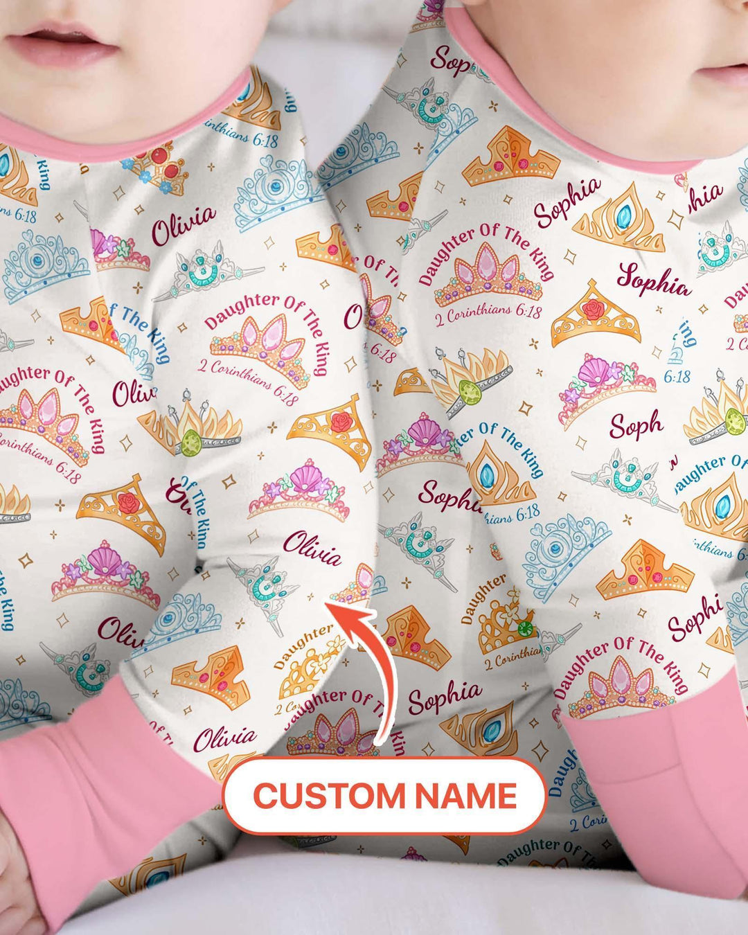 Daughter Of The King Custom Name Bamboo Convertible Zippy