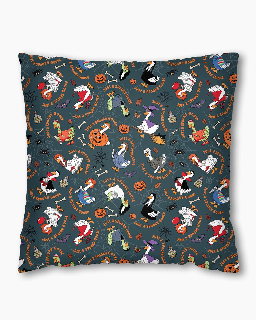 Just A Spooky Goose Family Matching Bamboo Pillow Case