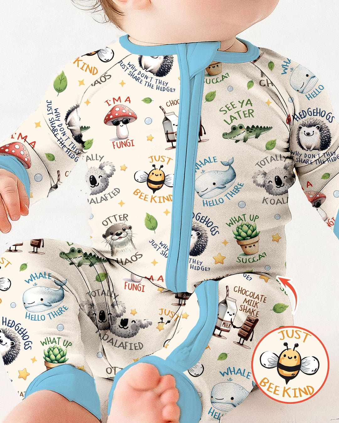 Silly Little Puns Bamboo Convertible Zippy