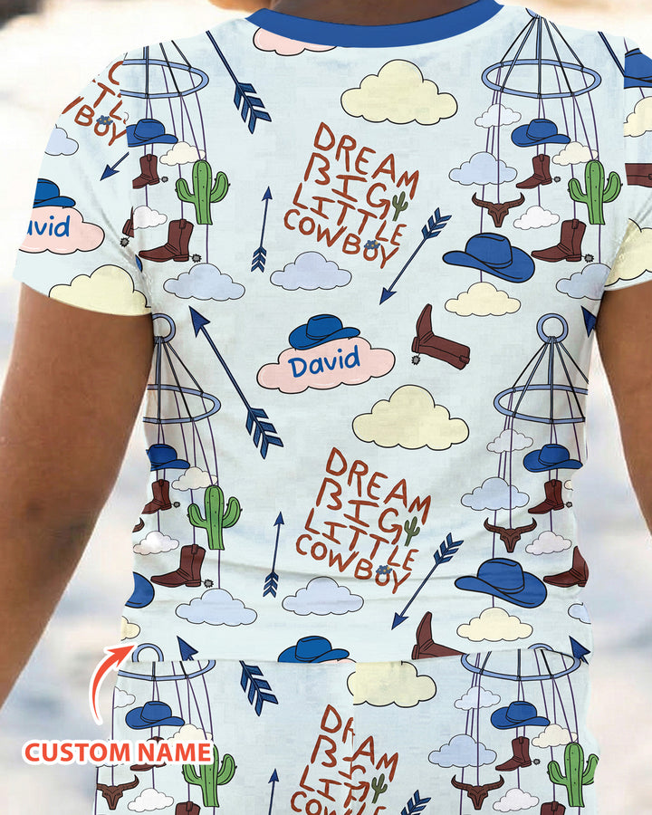 CUSTOM Template Bamboo Two Piece Short Sleeve Pyjamas Set