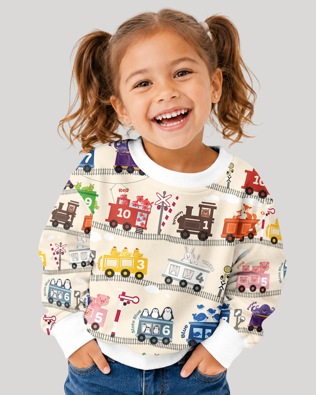 Color Train Bamboo Crewneck Sweatshirt