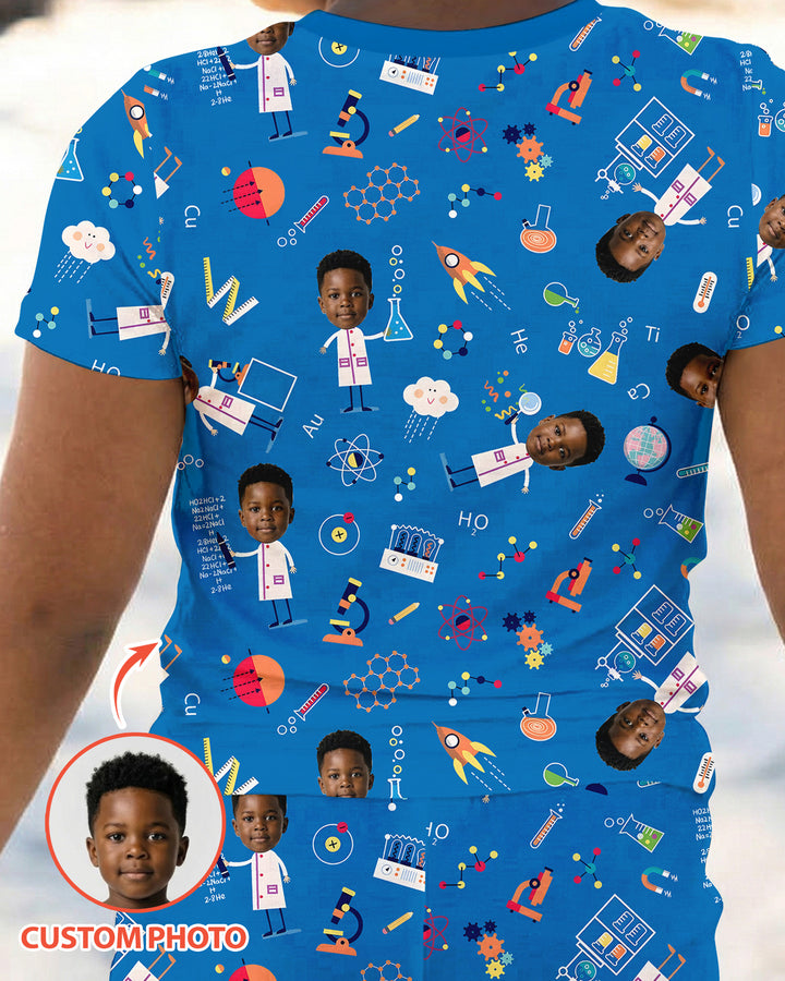 CUSTOM Template Bamboo Two Piece Short Sleeve Pyjamas Set