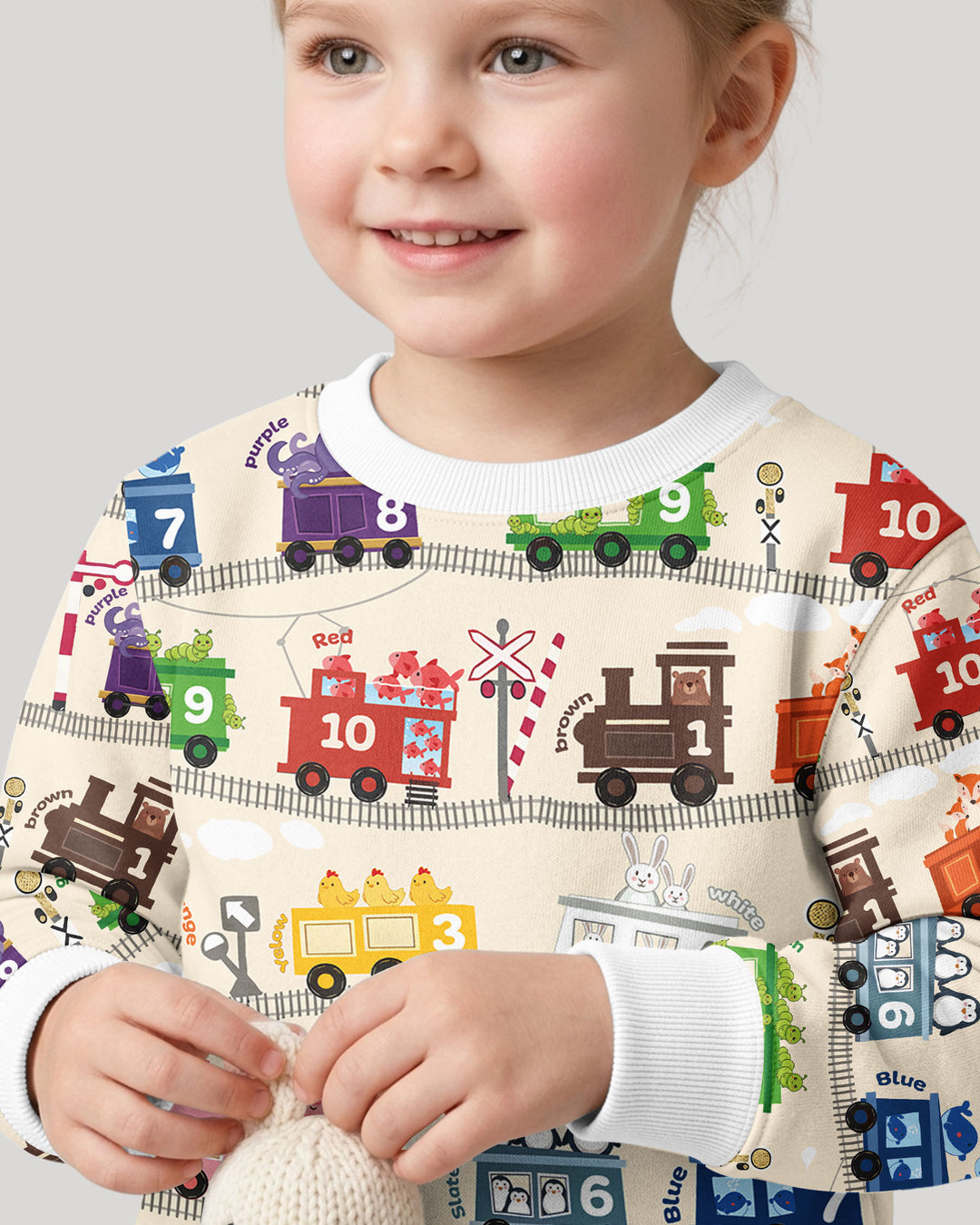 Color Train Bamboo Crewneck Sweatshirt