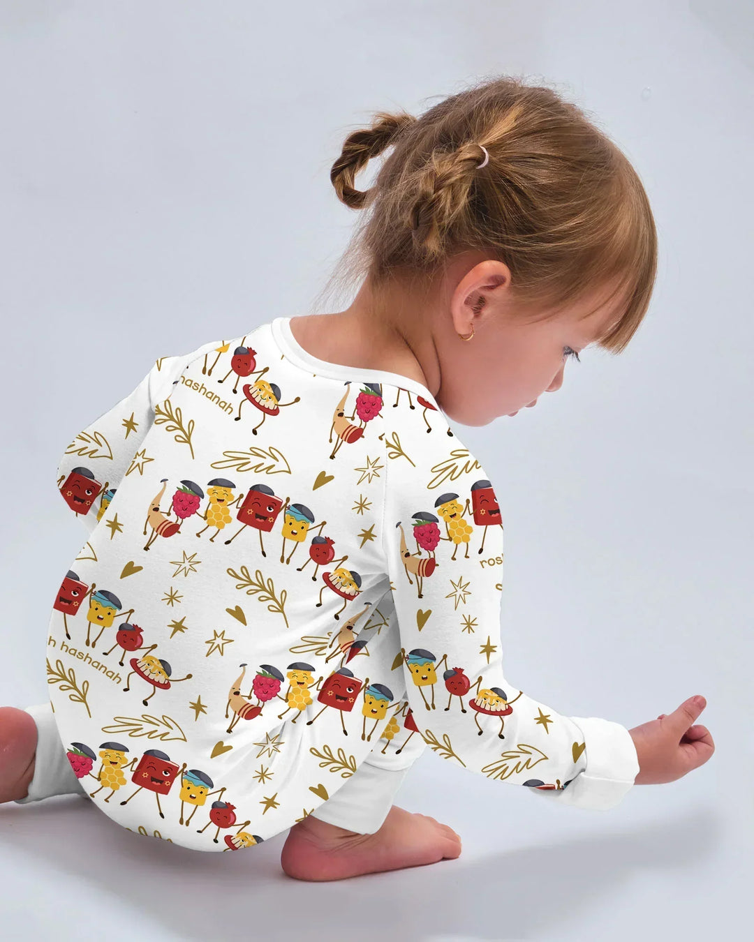 Let's Celebrate Rosh Hashanah Bamboo Convertible Zippy