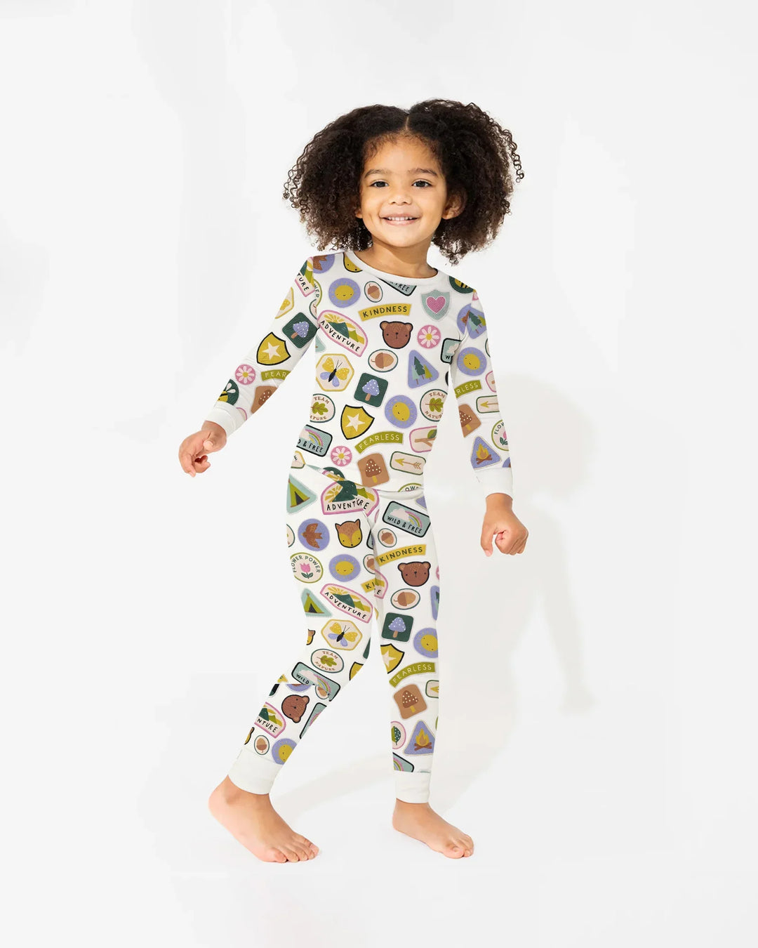 Little Explorer Bamboo Two Piece Long Sleeve Pajama Set