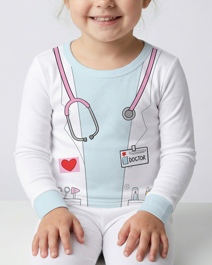 Template Bamboo Two Piece Long Sleeve Pyjamas Set