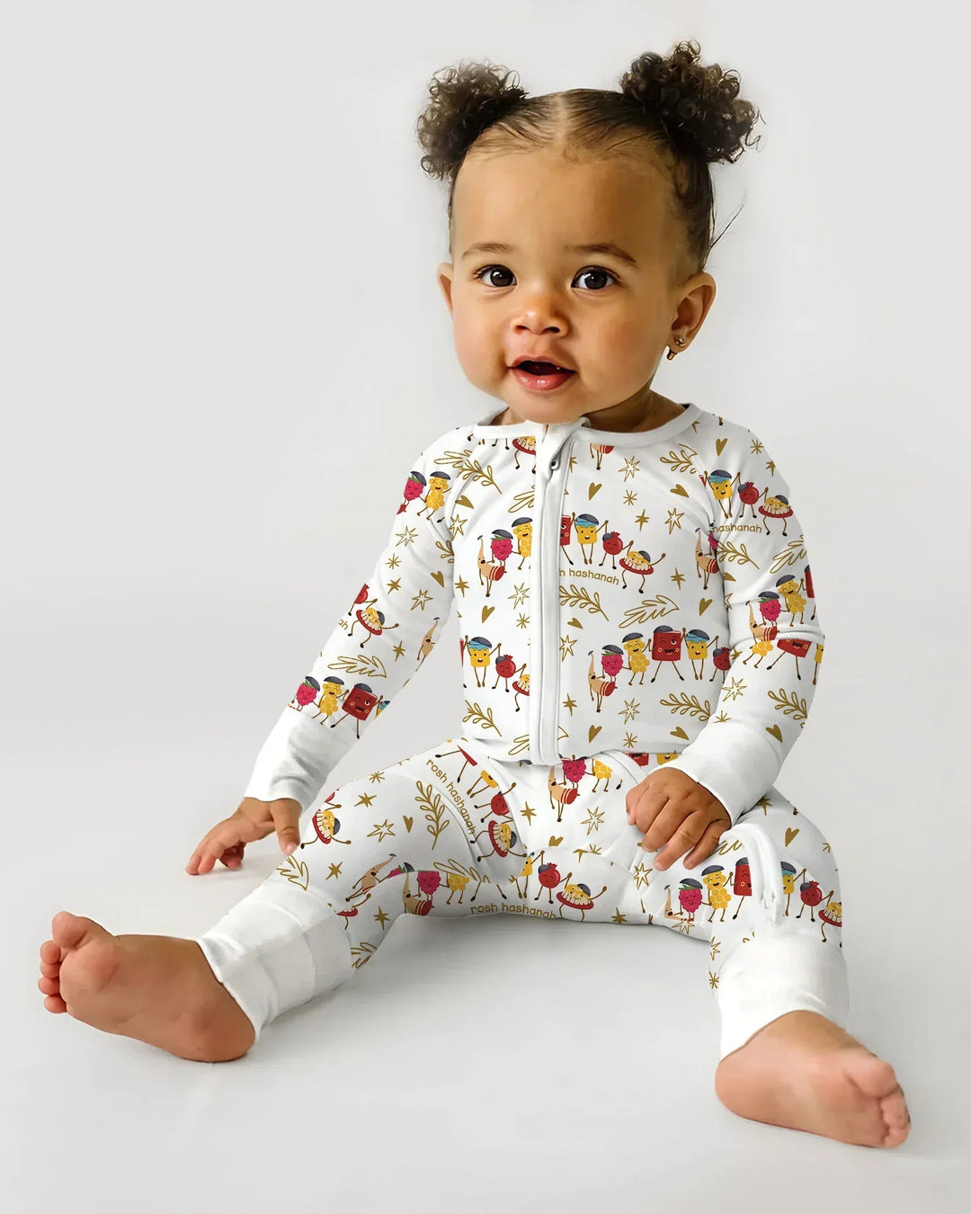 Let's Celebrate Rosh Hashanah Bamboo Convertible Zippy