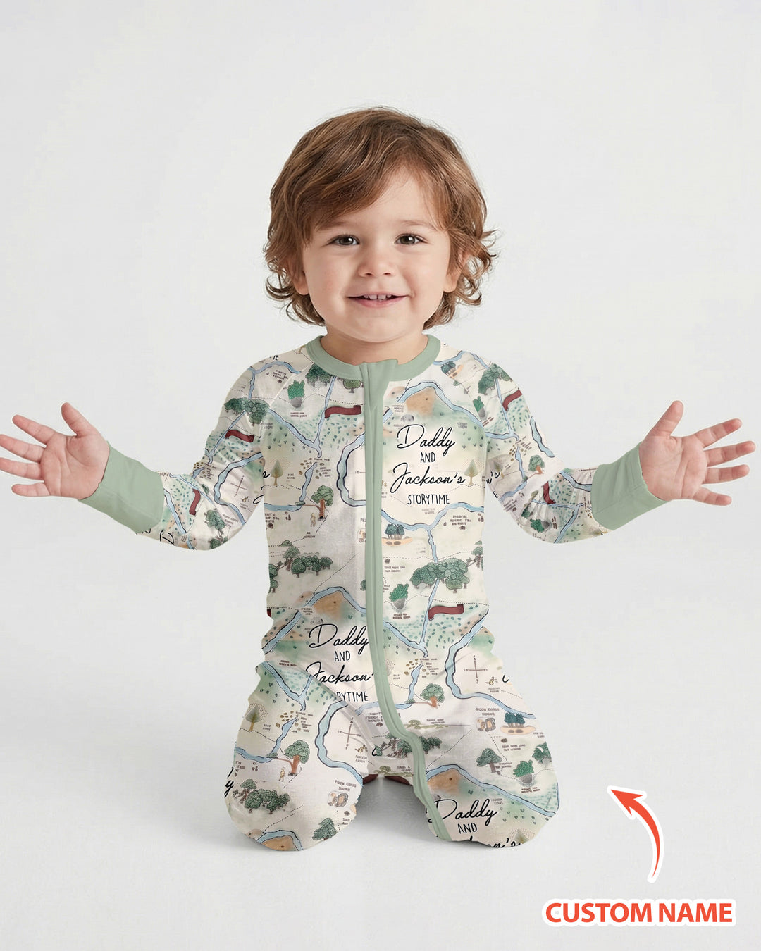Mommy Daddy And Me Bedtime Story Family Matching Bamboo Convertible Zippy