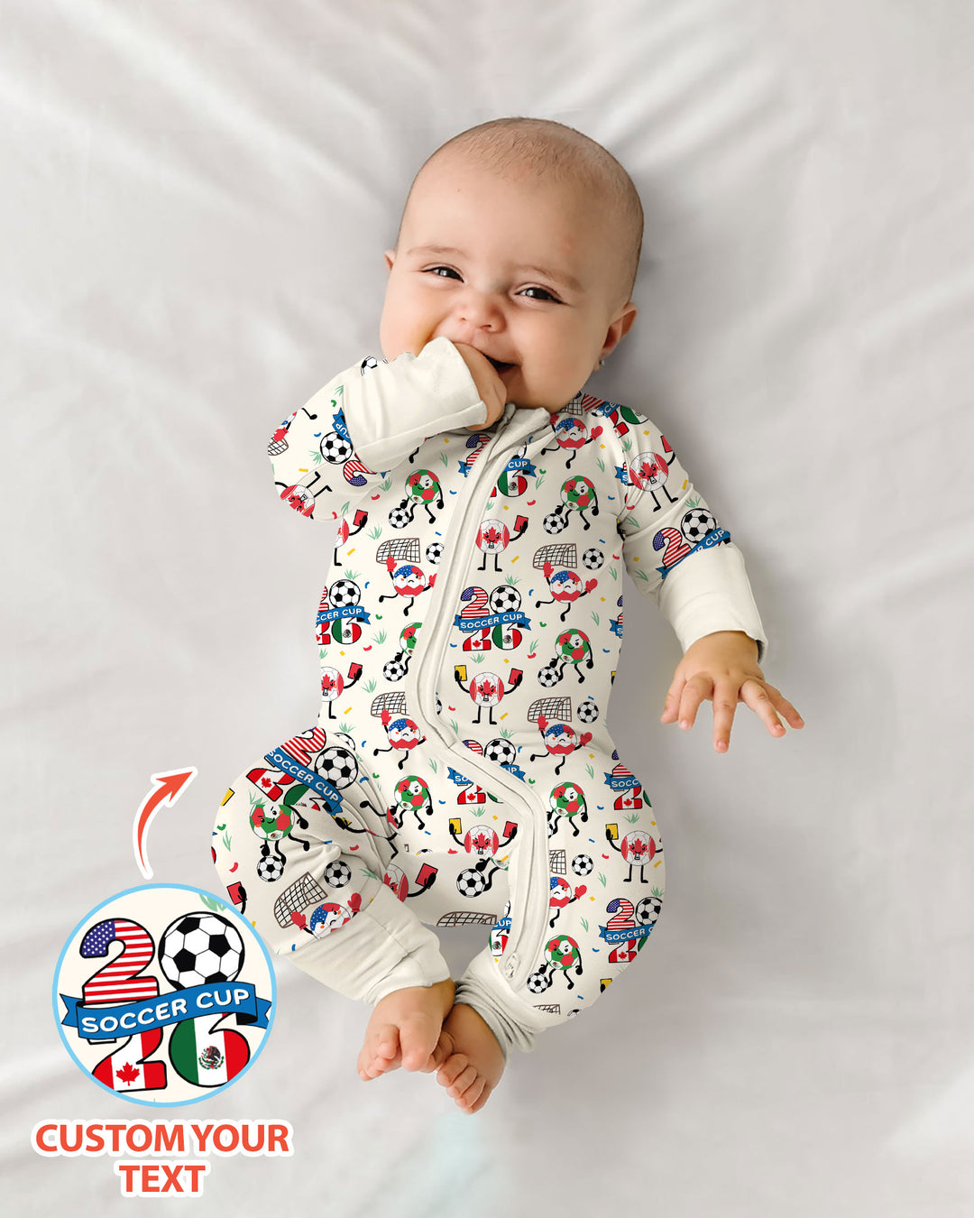 Soccer Squad 2026 Bamboo Convertible Zippy