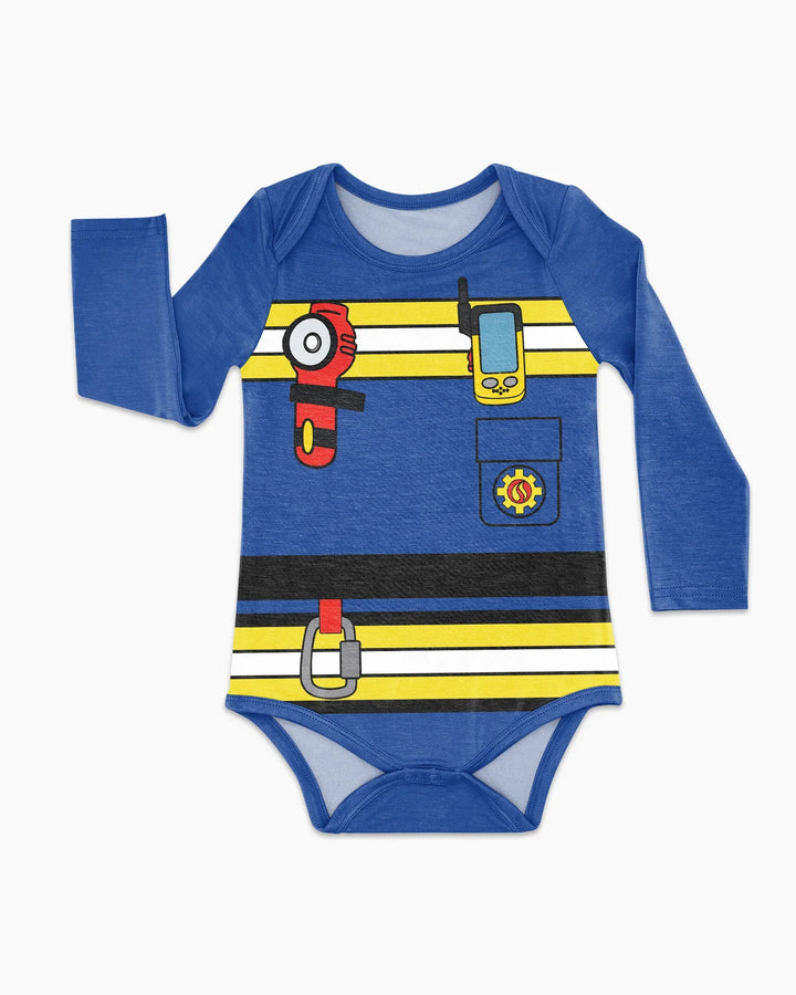 Future Fireman Crew Bamboo Bodysuit