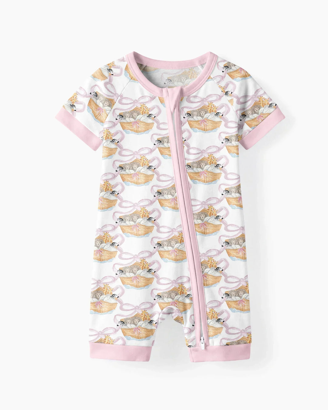 Noah's Ark Bamboo Shorty Zippy