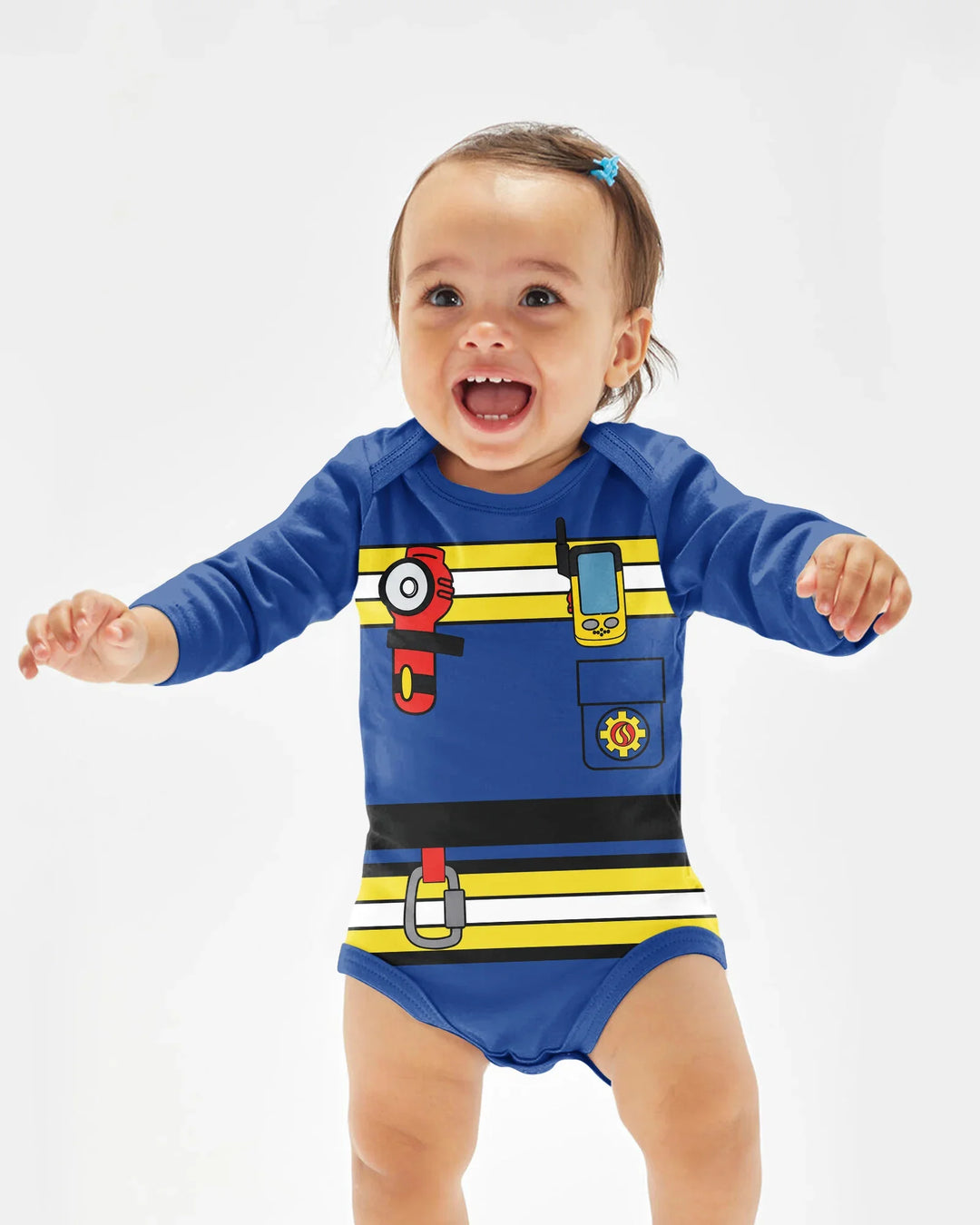 Future Fireman Crew Bamboo Bodysuit