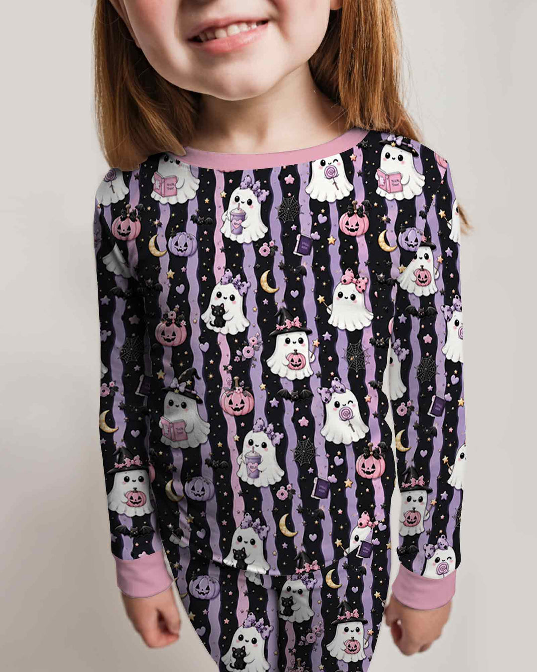 Template Bamboo Two Piece Long Sleeve Pyjamas Set