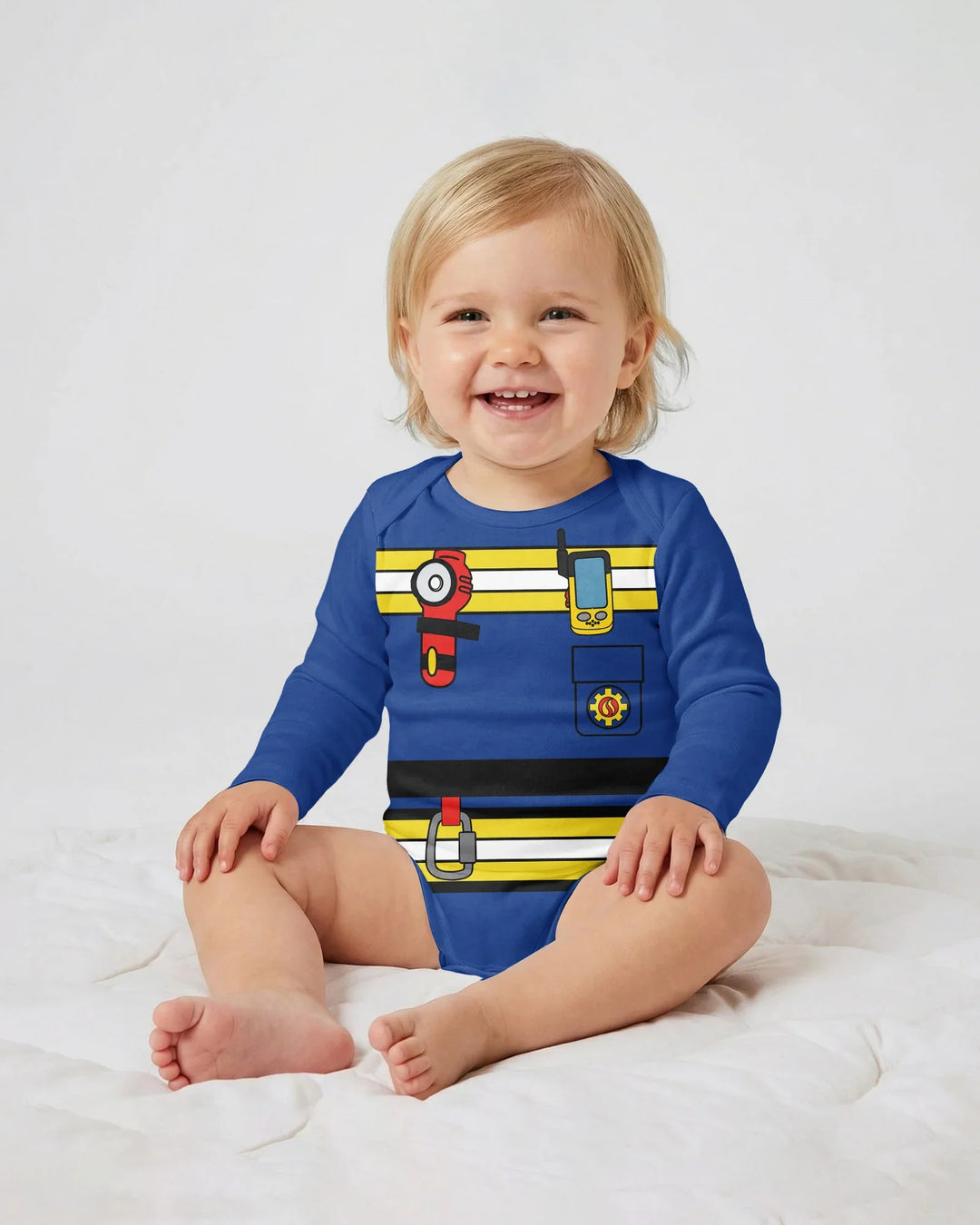 Future Fireman Crew Bamboo Bodysuit