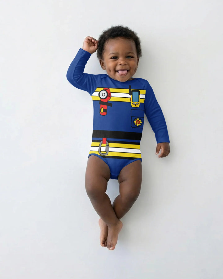 Future Fireman Crew Bamboo Bodysuit